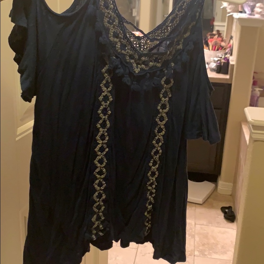 Off the shoulder shirt